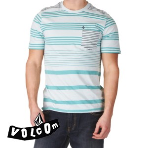 Volcom T-Shirts - Volcom Debunk T-Shirt - Ice