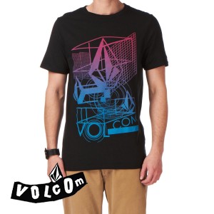 T-Shirts - Volcom Geometric T-Shirt - Black