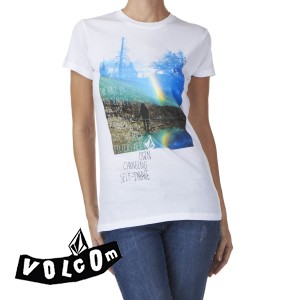 Volcom T-Shirts - Volcom Prism T-Shirt - White