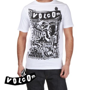 Volcom T-Shirts - Volcom Zombies T-Shirt - White