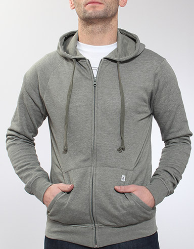 Timemachine Ultra Slim Zip hoody