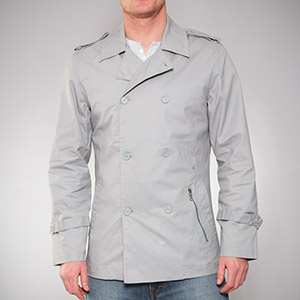 Volcom Uzwill 3/4 Trench coat - Stone