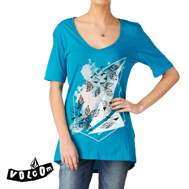 Volcom Womens Volcom Stone Setical T-Shirt - Vibrant