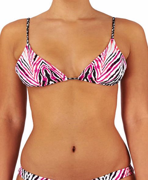 Volcom Womens Volcom Wild Marks Triangle Bikini Top -