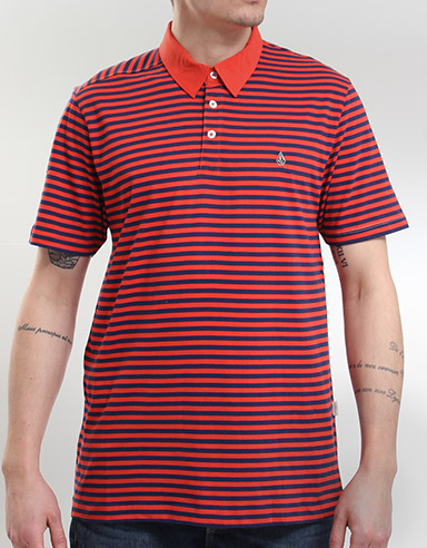 Volcom Wowzer Stripe Polo shirt
