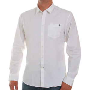 Volcom X Factor Solid LS 2010 Shirt - White