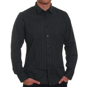 Volcom X Factor Stripe 2010/11 Shirt - Black Combo