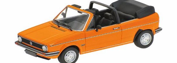 Volkswagen 1:43 Scale 1980 Golf Cabriolet (Orange)