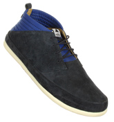 Classic Navy Suede Shoes