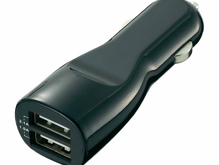Voltcraft CPAS-3100 DUO USB Car Charger Adapter