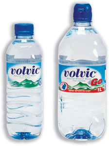 Volvic Go Natural Mineral Water Bottle Plastic