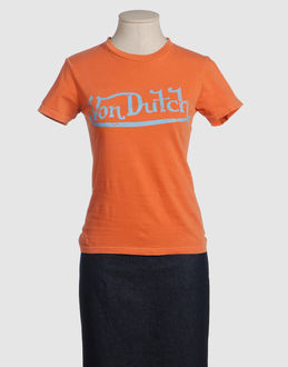 VON DUTCH TOPWEAR Short sleeve t-shirts WOMEN on YOOX.COM