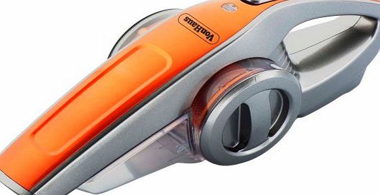 VonHaus 7.2V Rechargeable Portable Handheld Vacuum Cleaner with Dust Brush, Crevice Tool and Charging Station