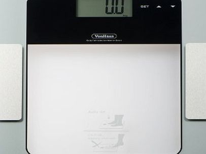 VonHaus Body Fat Scales, Hydration Monitor, Composition Analyser, Bathroom Scales