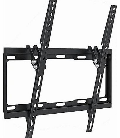 VonHaus TV Bracket Wall Mount with Tilt- for 32``-55`` LCD LED Plasma Flat Panels - Flat to Wall