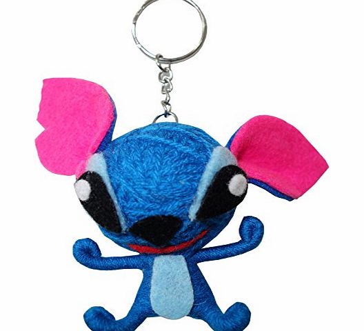 Lilo and Stitch Handmade String Voodoo Doll Keyring Keychain Hand Bag Charm Toy