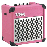 Vox DA5 Portable Guitar Amp, Pink