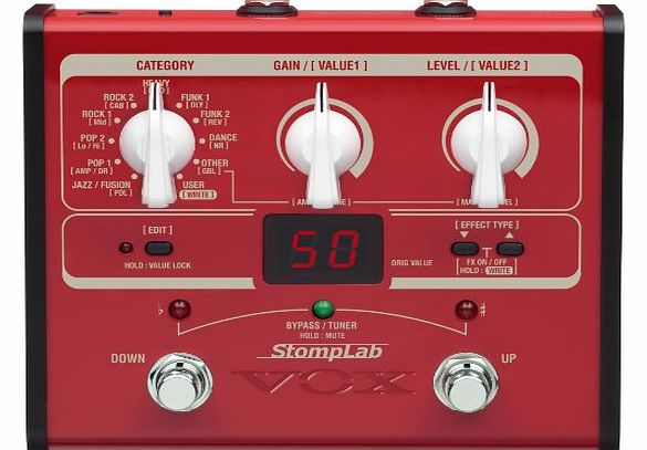  SL1B 1B Amplifier Multi Effect Bass Stomplab Pedal