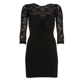 Black Lace Dress on Lace Cut Out Mini Dress In Black Two Words  Sheer Perfection  Black