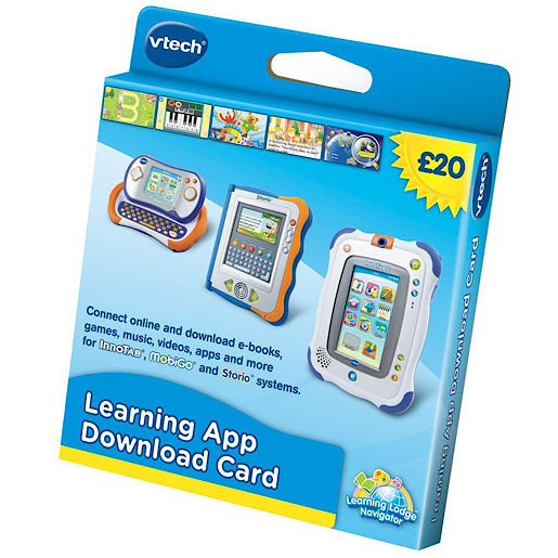 VTECH - Learning App Download Card