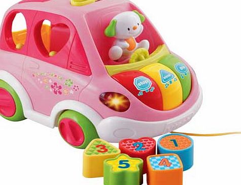 VTech Baby Sort and Learn Car - Pink