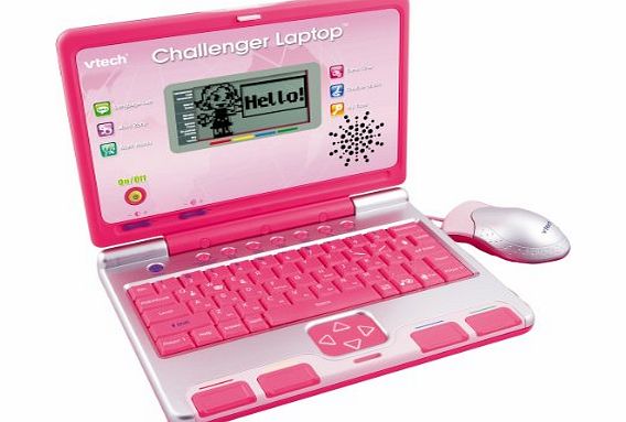 challenger laptop (pink)
