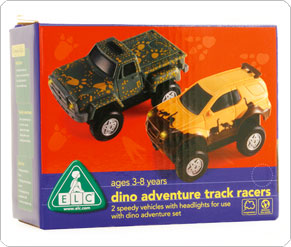 Dino Adventure Track Racers - 2 Cars