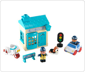 HappyLand PC Buttons Police Station