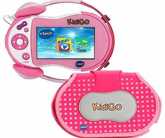 VTech KidiGo Pink with Case