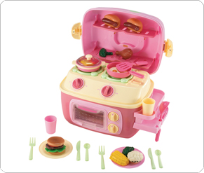 VTech Pink Mini Sizzlin Kitchen