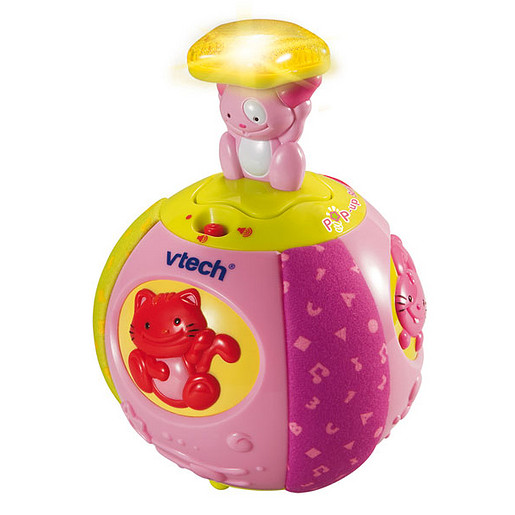 vtech Pop-Up Surprise Ball - Pink