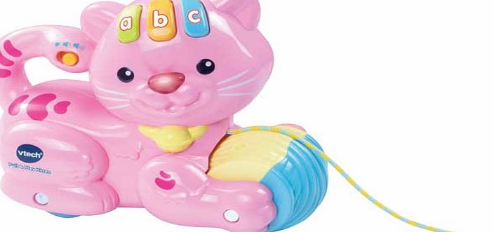 VTech Pull and Play Kitten - Piink