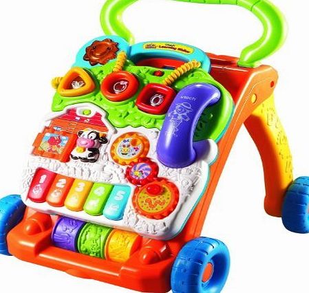 VTech Sit-to-Stand Learning Walker (Frustration Free Packaging) CustomerPackageType: Frustration-Free Packaging (Baby/Babe/Infant - Little ones)