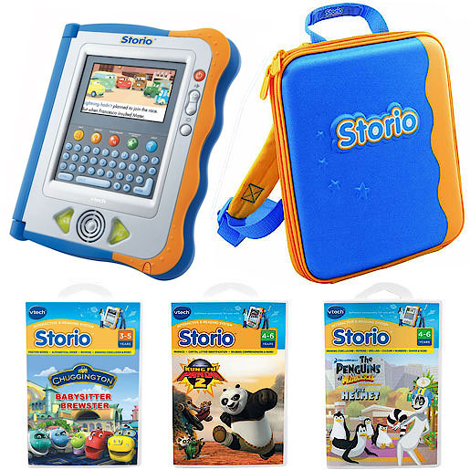 Storio Blue Interactive E-Reading Value Pack