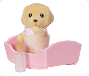 Sylvanian Families Golden Labrador Baby