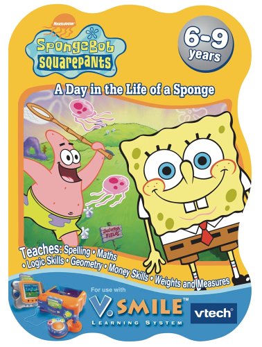 Vtech V.Smile Learning Game: SpongeBob SquarePants: A Day in the Life of a Sponge