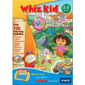 VTech Whiz Kid Learning System Dora The Explorer Game
