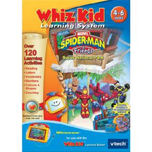 Whiz Kid Learning System Spiderman and Friends Game