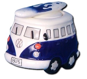 Campervan Egg Cup And Salt Shaker