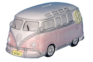 Campervan Moneybox Embossed