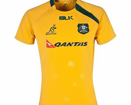 W.R.S (UK) Limited Australia Rugby Union Home Shirt 2013/14