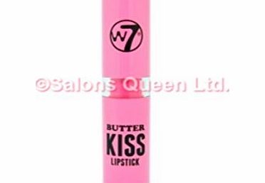 W7 BUTTER KISS LIPSTICK PINKS - PRETTY IN PINK
