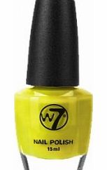 w7 Nail Polish No.16 Fluorescent Yellow