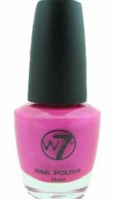 w7 Nail Polish No.18 Fluorescent Purple