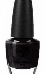 w7 Nail Polish No.26 Black Cherry