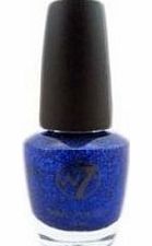 w7 Nail Polish No. 3 Blue Dazzle