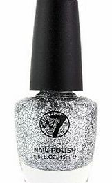 w7 Nail Polish No. 5 Silver Dazzle