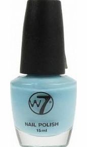 w7 Nail Polish No.62 Sheer Blue