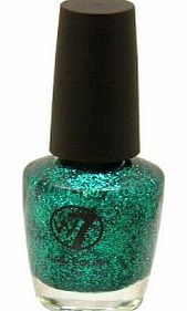 w7 Nail Polish No. 8 Green Dazzle
