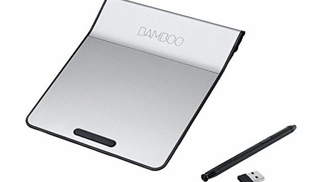 Wacom Bamboo Pad Wireless Touchpad with Digital Stylus - Metallic Grey